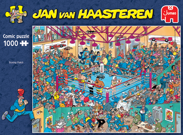 Jan Van Haasteren Boxing Match palapeli 1000 palaa