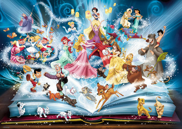 Ravensburger  Disneyn Magical Storybook palapeli 1500 palaa