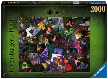 Ravensburger Villainous: The Worst Comes Prepared palapeli 2000 palaa