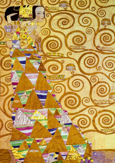 Bluebird Gustave Klimt - The Waiting, 1905 palapeli 1000 palaa