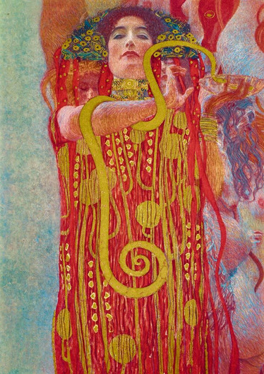 Bluebird Gustave Klimt Hygieia,1931 palapeli 1000 palaa