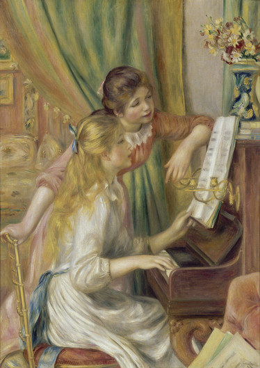 Bluebird Auguste Renoir - Young Girls at the Piano palapeli 1000 palaa