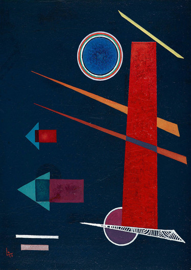 Bluebird Vassily Kandinsky  Powerful Red, 1928 palapeli 1000 palaa