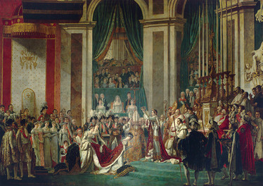 Bluebird Jacques-Louis David The Coronation of the Emperor and Empress palapeli 1000 palaa
