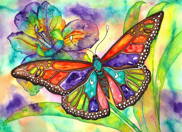 Nova Puzzle Colorful Butterfly palapeli 1000 palaa