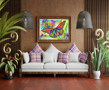 Nova Puzzle Colorful Butterfly palapeli 1000 palaa