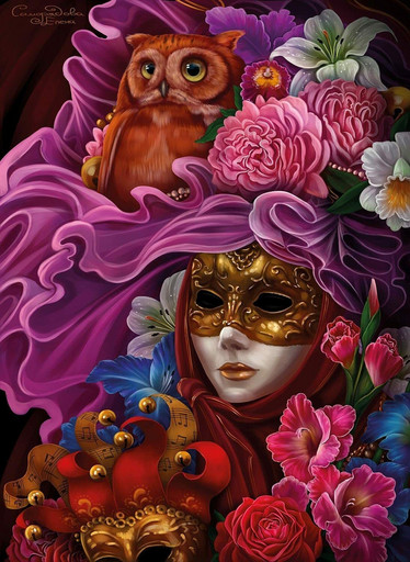 Nova Puzzle Mask palapeli 1000 palaa