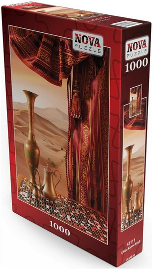 Nova Puzzle Coffee in the Desert palapeli 1000 palaa