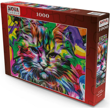 Nova Puzzle Angry Cat palapeli 1000 palaa