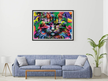 Nova Puzzle Angry Cat palapeli 1000 palaa