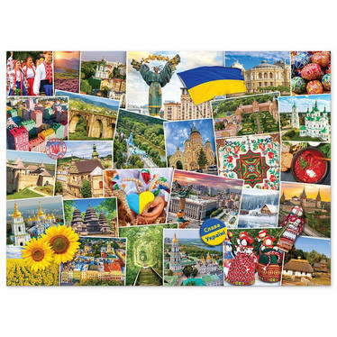 Eurographics Ukraine palapeli 1000 palaa