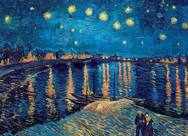 Eurographics Vincent Van Gogh Starry Night over the Rhône palapeli 1000 palaa