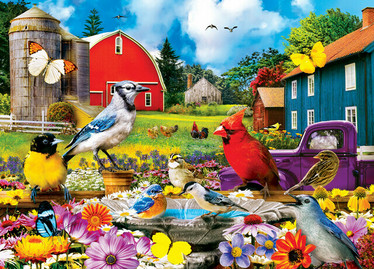 Master Pieces On the Fence -palapeli 1000 palaa