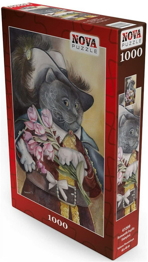 Nova Puzzle British Cat palapeli 1000 palaa