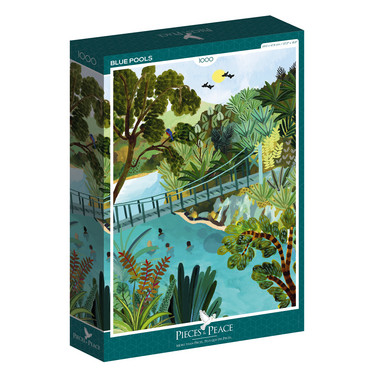 Pieces & Peace Blue Pools palapeli 1000 palaa