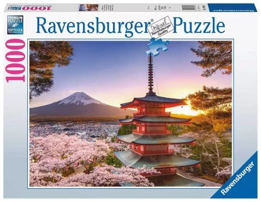 Ravensburger Mount Fuji Cherry Blossom View palapeli 1000 palaa