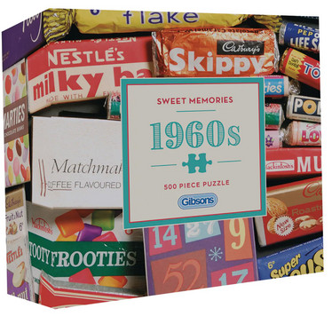 Gibsons Sweet Memories of the 1960s palapeli 500 palaa