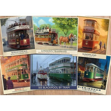 Falcon Daniel Rodgers, Vintage Trams palapeli 1000 palaa