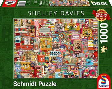 Schmidt Shelley Davies - Vintage Handmade Items palapeli 1000 palaa