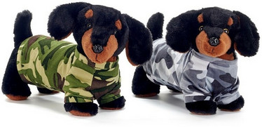 Mäyräkoira pehmo Ralph Camouflage 32 cm