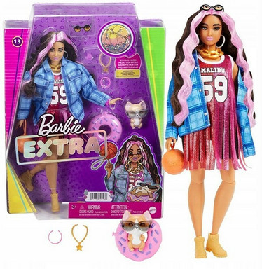 Barbie Extra doll Nukke+tarvikkeet.