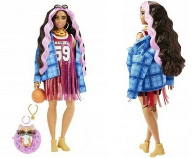 Barbie Extra doll Nukke+tarvikkeet.