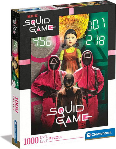 Clementoni Netflix - Squid Game palapeli 1000 palaa
