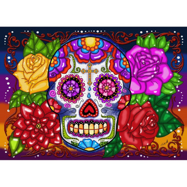 JaCaRou Las Calaveras palapeli 1000 palaa