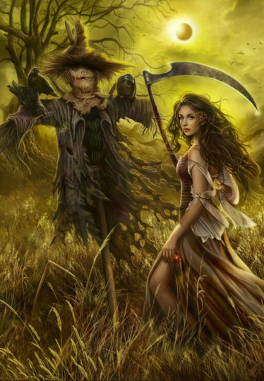 Grafika Cris Ortega, Field of The Scarecrow palapeli 1000 palaa