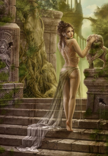 Grafika  Cris Ortega The Way of the Last Empire palapeli 1000 palaa