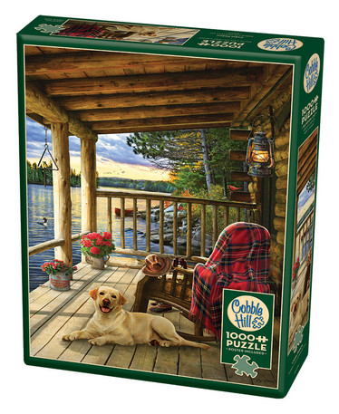 Cobble Hill Cabin Porch palapeli 1000 palaa