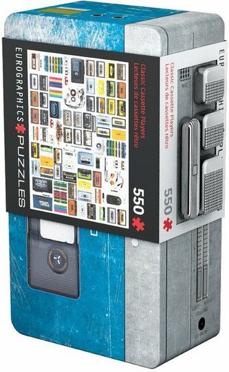 Eurographics Cassette Player Tin box palapeli 550 palaa