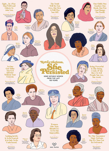 Cobble Hill Nevertheless  She Persisted palapeli 1000 palaa
