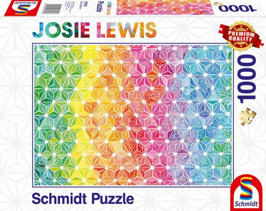 Schmidt Josie Lewis, Colourfull triangles palapeli 1000 palaa