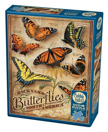 Cobble Hill Backyard Butterflies palapeli 500 palaa