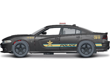 Maisto Dodge Charger SRT Hellcat 2018 Pullback poliisi-auto