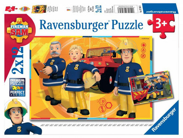 Ravensburger Palomies Sami palapeli 2x12 palaa