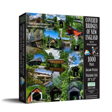 SunsOutCovered Bridges of New England palapeli 1000 palaa