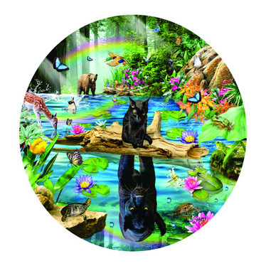 SunsOut Panther Reflections palapeli 500 palaa