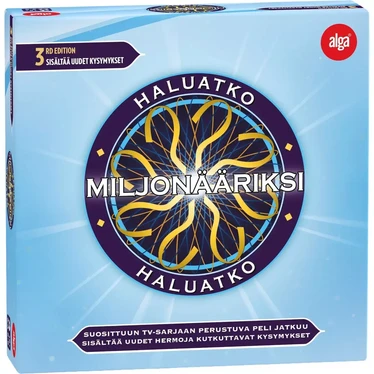 Alga Haluatko Miljonääriksi 3rd Edition lautapeli
