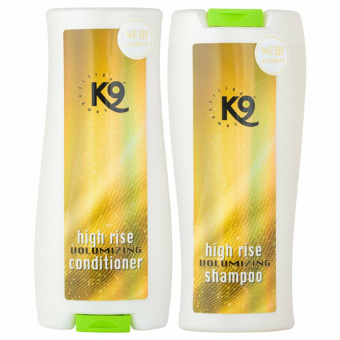K9 High Rise Volumizing shampoo + hoitoaine