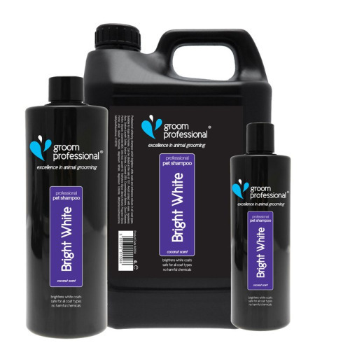 Groom Professional Bright White Shampoo Doggis