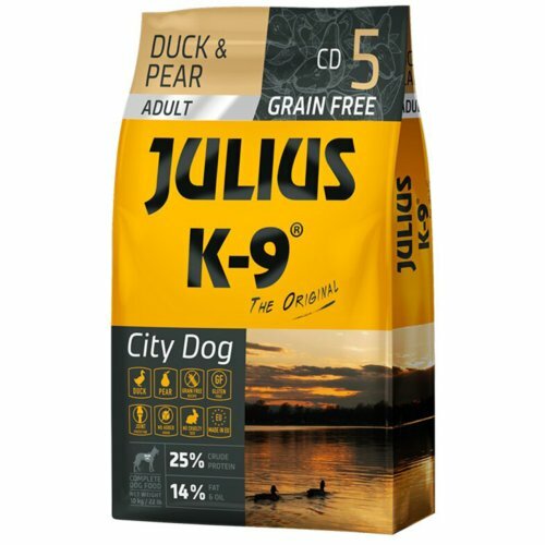 Julius K-9 Duck & Pear Adult - viljaton ruoka aikuiselle koiralle – Doggis