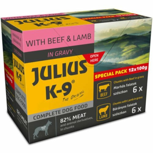 Julius-K9 Special Pack Lamb & Beef 12x100g – Doggis