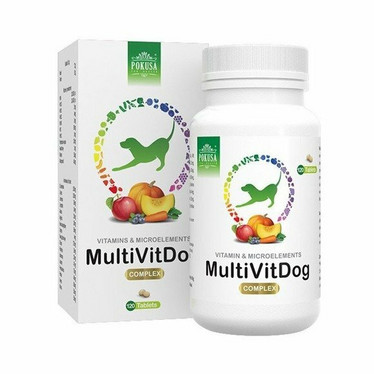 POKUSA GreenLine MultiVit Dog 120 tabl