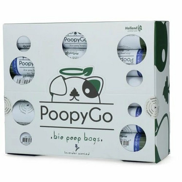 PoopyGo Bio Poop Bags Box 30 rullaa