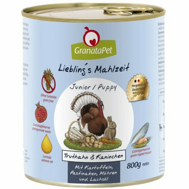 GranataPet kalkkunaa ja kania alk. 6x400g