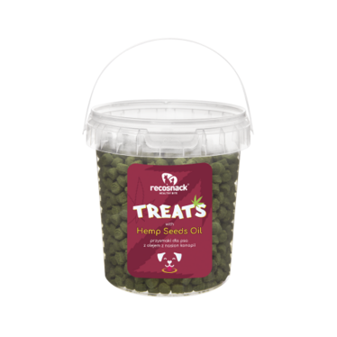 Recosnacks koulutusherkku hampunsiemenöljyllä 500g
