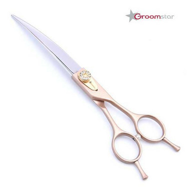 Groomstar Professional teflonpinnoitetut kaarevat sakset