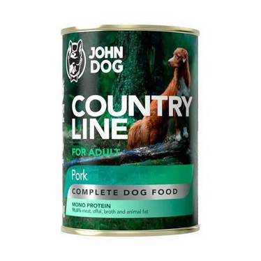 John Dog Country Line sianliha - täysravinto 800g